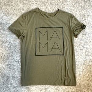 Green MaMa shirt - L